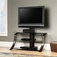 Image result for Glass TV Stand with Mount