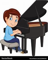 Image result for Boy Playing Piano Clip Art