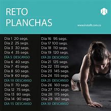 Image result for Reto 30 Dias Plancha