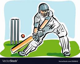 Image result for Cricket Sport Cartoon