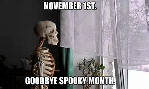 Image result for Months as Halloween Meme