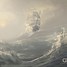 Image result for Ship in Storm Painting