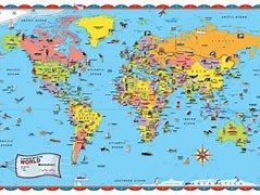 Image result for Free Printable Map of All Countries