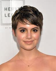 Image result for Pixie Haircut with Round Face