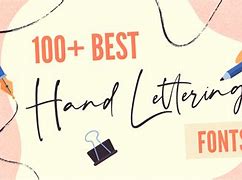 Image result for Hand Lettering Fonts