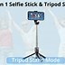 Image result for Tripod Selfie Stick Phone