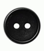 Image result for 2 Hole Black Buttons