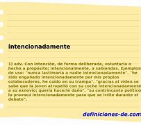 Image result for intencionadamente