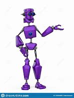 Image result for Purple Robot Cartoon