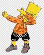 Image result for Bart Simpson Supreme Eating Takis