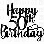 Image result for Animated Happy 50th Birthday