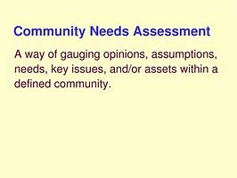 Image result for Community Needs Assessment