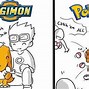 Image result for Pokemon to Digimon Meme Chart