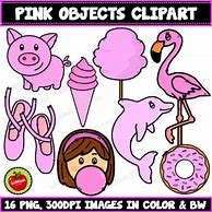 Image result for Pink Objects Clip Art