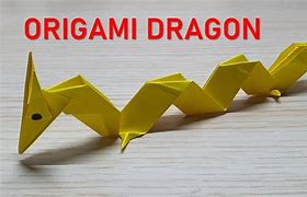 Image result for Origami Chinese New Year Dragon