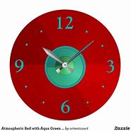 Image result for Plain Green Clock Face No Hands