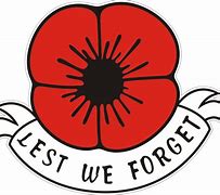 Image result for Poppy Flags Lest We Forget