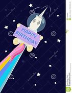 Image result for Space Unicorn Happy Birthday
