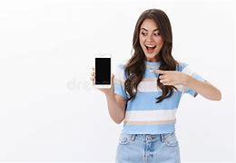 Image result for Funny Girl Hold Phone