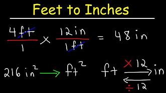 Image result for Feet to Inches Calculator