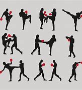 Image result for Muay Thai Silhouette