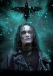 Image result for The Crow Holding Red Rose Brandon Lee