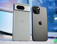 Image result for Pixel 8 vs iPhone 15