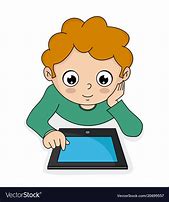 Image result for Watching iPad Cartoon