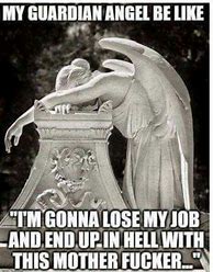 Image result for Religious Guardian Angel Meme