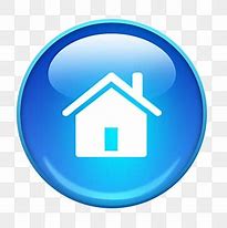 Image result for Home Button Logo in Blue and White Color