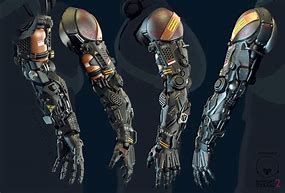 Image result for Robot with Blster Arm Art