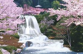 Image result for Japan Waterfall Algar