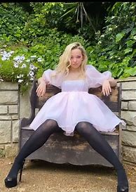 Image result for Dove Cameron in a Minion Outfit