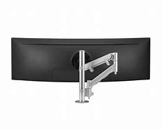 Image result for Curved Monitor Wall Mount