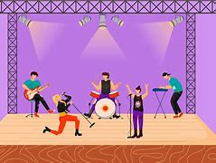 Image result for Pop Concert Cartoon