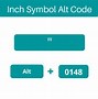 Image result for Foot and Inches Symbol