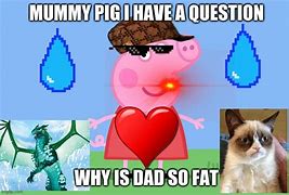 Image result for Mummy Pig Meme