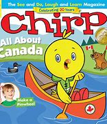 Image result for Chirp Kids Magazine in French
