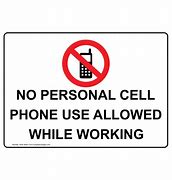 Image result for No Phones Allowed Sign