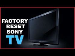 Image result for Sony LED TV Reset