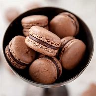 Image result for Chocolate Macarons