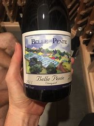 Image result for Belle Pente Pinot Noir Estate Reserve