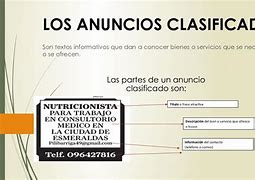 Image result for Clasificados Concepto