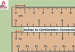 Image result for How Many Centimeters Make 1 Inch
