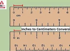 Image result for Centimeters to Inches