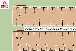 Image result for Centimeter vs Inch