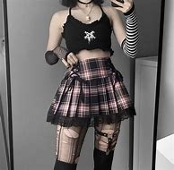 Image result for Pink Grunge Skirt