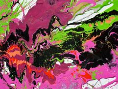 Image result for Lime Green and Pink Abstract Art