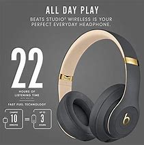 Image result for Dark Grey Gold Beats Headphones