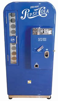 Image result for Blue Pepsi Machine